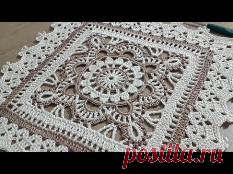 Красивые мотивы крючком. Подборка с YouTube