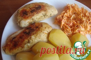 Курица жареная без масла "Секретный рецепт" рецепт приготовления с фото как готовить