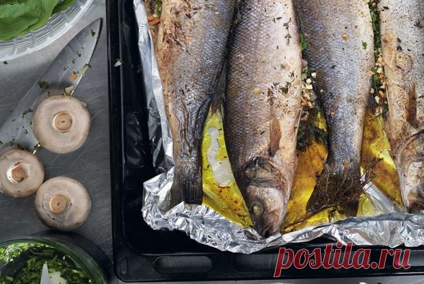 Сибас с тимьяном и грибами рецепт – Испанская кухня: Основные блюда. «Еда»