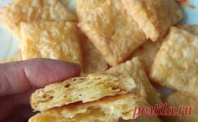 Сырное печенье домашнее