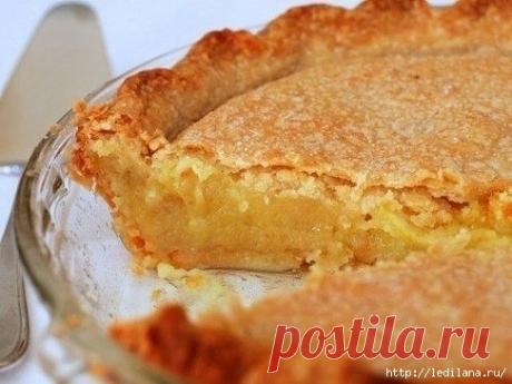 Лимонный пирог божественного вкуса