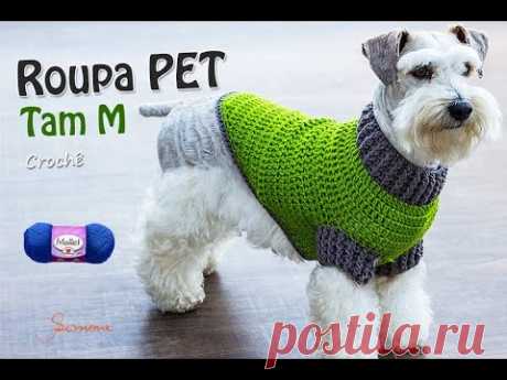 Roupa PET de Crochê | Tamanho M | Professora Simone Parte 1