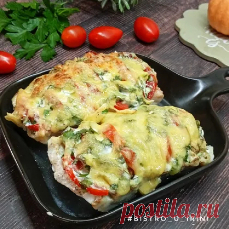 Минтай, запечённый с помидорами и сыром 96 ккал рецепт с фото пошаговый от Ирина Ищенко. Амбассадор - Овкусе.ру