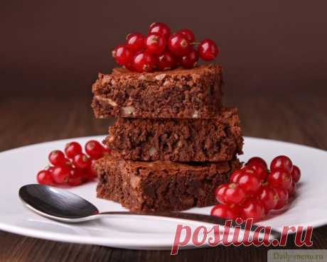 Шоколадный брауни - Рецепты от Daily-menu.ru