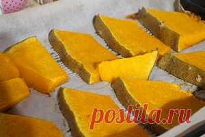 ТЫКВА запечённая в духовке, пюре из тыквы рецепт с фото