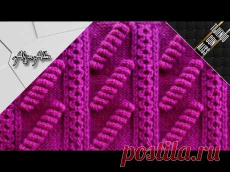 #382 - TEJIDO A DOS AGUJAS / knitting patterns / Alisson Aldave