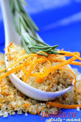 Ароматная соль с розмарином и цедрой - food in the city — LiveJournal