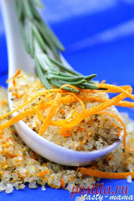 Ароматная соль с розмарином и цедрой - food in the city — LiveJournal