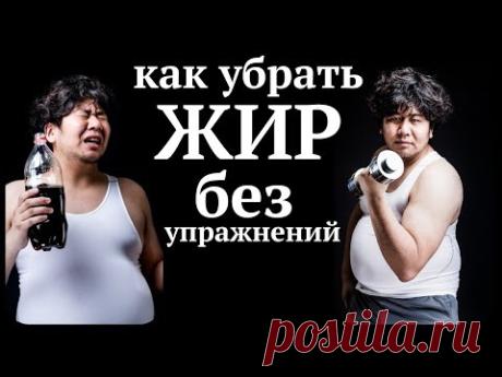 Как убрать ВИСЦЕРАЛЬНЫЙ ЖИР и ЖИВОТ без упражнений