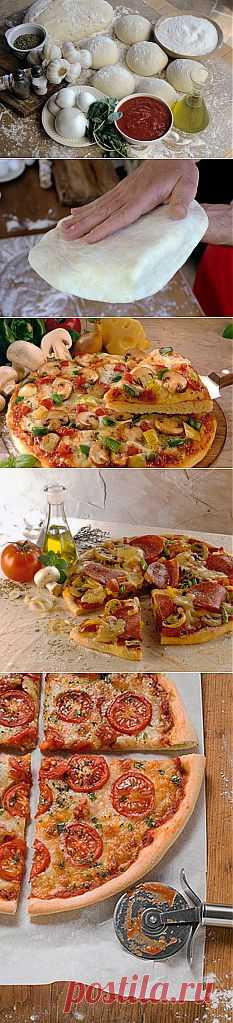 Как сделать вкусную пиццу -  Рецепт Маргариты