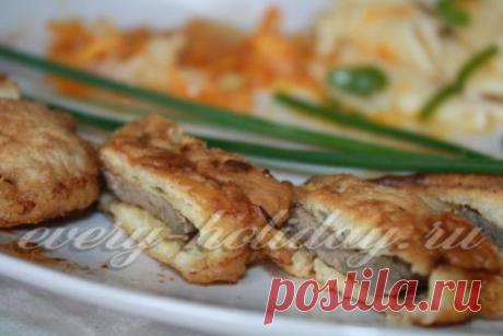 Говяжья печень в кляре