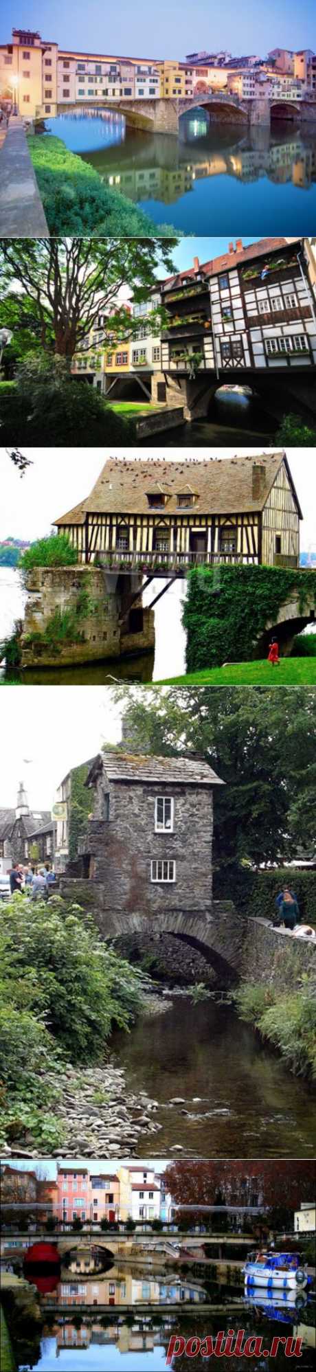 Сказочные дома-мосты из разных уголков мира | Занимательный журнал