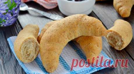 Вкусная и полезная выпечка: рогалики с отрубями — Едим дома