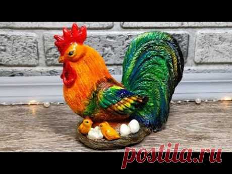 На Пасху своими руками петушок.Поделки к Пасхе.Мастер-класс. Easter crafts.DIY.