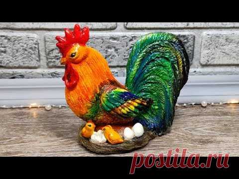 На Пасху своими руками петушок.Поделки к Пасхе.Мастер-класс. Easter crafts.DIY.