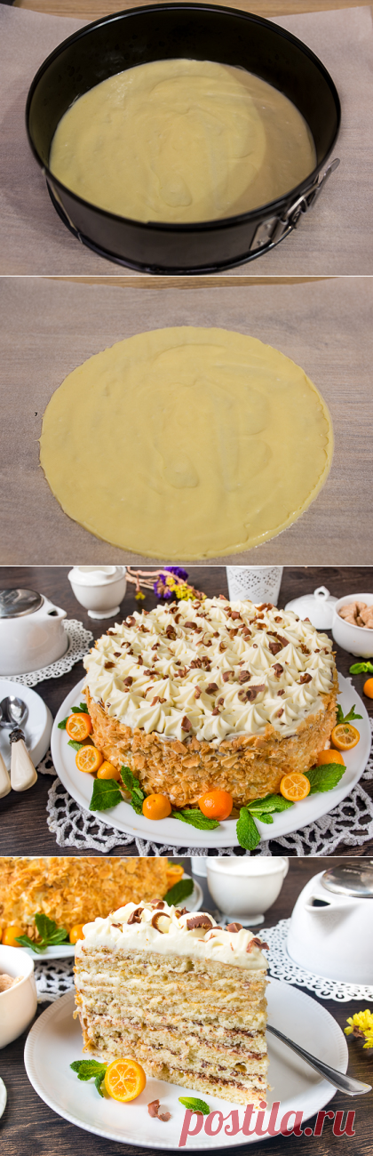 Торт "Молочная девочка"