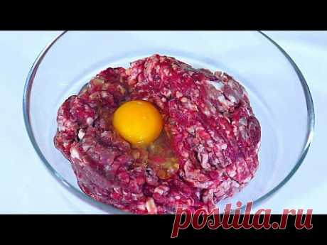 3 РЕЦЕПТА Сочных КОТЛЕТ из фарша,которые вы захотите приготовить их уже сегодня!