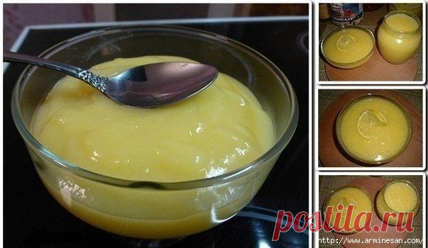 Вкуснейший лимонный крем..