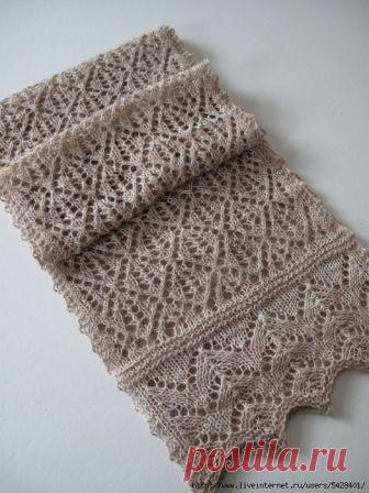 Шарф «Кукурузные зерна»