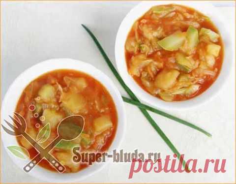 Овощное рагу с кабачками | Домашняя кулинария