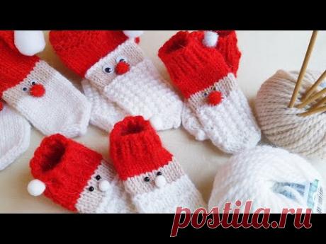 Как мне пряжа Северная? Как вязать 🎅 без переплетения нитей? Сколько пряжи надо? #МирВышивки