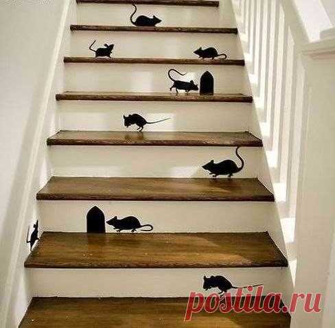 Декор лестницы