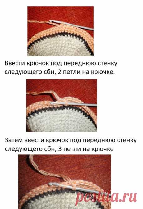 Вязаные шапки - Ольга Щепетильникова Лео » дневник » Незаметные убавления.