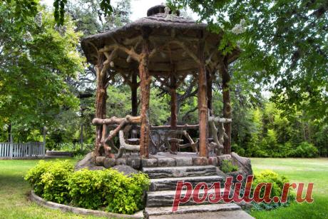 28 беседок из дерева, любую из которых захочется иметь у себя в саду – Roomble.com