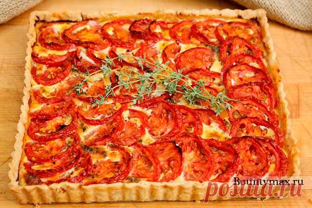 Томатный пирог.