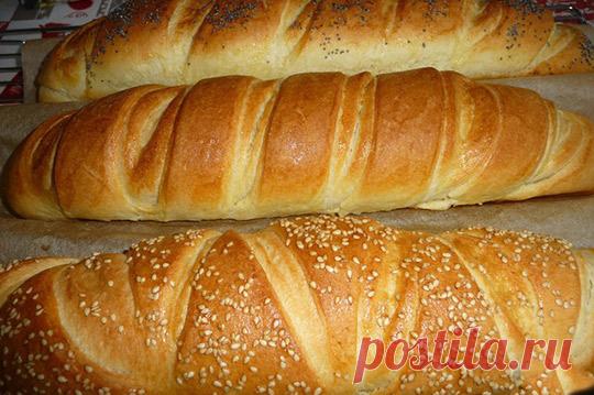 Багеты с масляной начинкой — Сад Заготовка