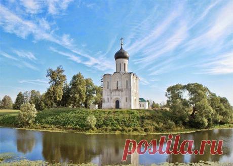 The church was ... Heavenly Intercession on the Nerl.