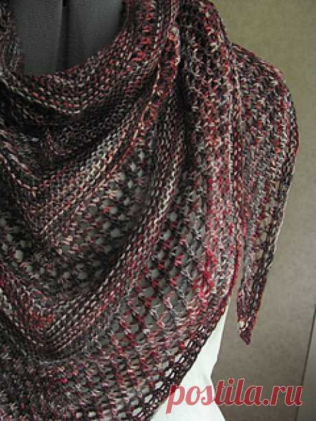 Reyna pattern by Noora Laivola Can’t figure out what to knit with that single skein of sock yarn in a variegated colorway that you’ve had in your stash for months? Here’s the answer!