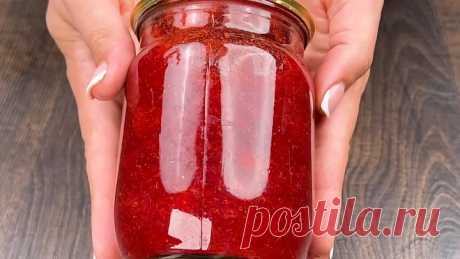 Конфитюр из клубники с шикарным цветом и ароматом!!
