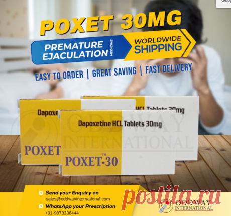 Таблетка Poxet 30 мг используется для лечения преждевременной эякуляции.
Преждевременная эякуляция — это термин, используемый, когда мужчина достигает оргазма (эякуляции) быстрее, чем ему и/или его партнерше хотелось бы. Купить поксет 30 мг оптом в Oddway International по оптовой цене
Перейдите по ссылке, чтобы получить лучшее предложение