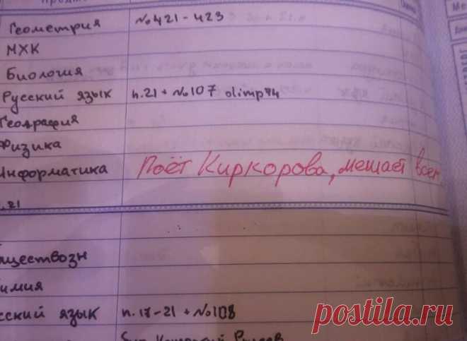 17 убойных замечаний в школьных дневниках, из-за которых родителей вызывают к директору (18 фото) | Смех без границ