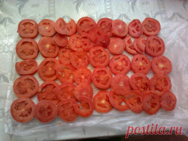 Помидорная заморозка для пиццы и не только