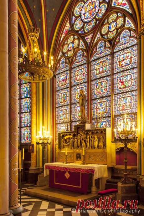 Maarten de Vos - &quot;The Virgin&quot; Chapel ~ Cathedral Notre Dame, Paris France. © Brian Jannsen Photography   |  Pinterest