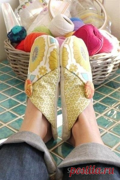 ​Быстро-тапки своими руками