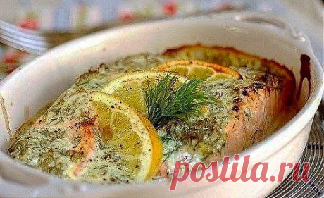 Сёмга с лимоном