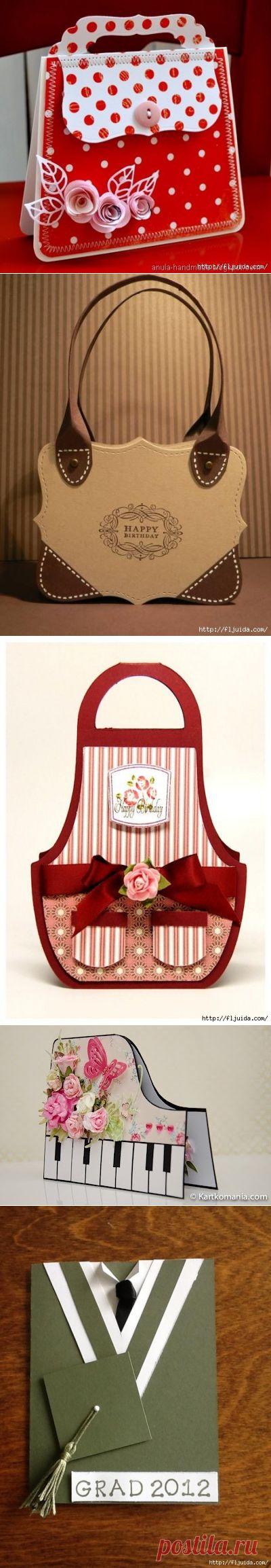 Идеи оформления открыток, мастер-класс / Бумага и карандаши (скрапбукинг, оригами, и т.д.) /