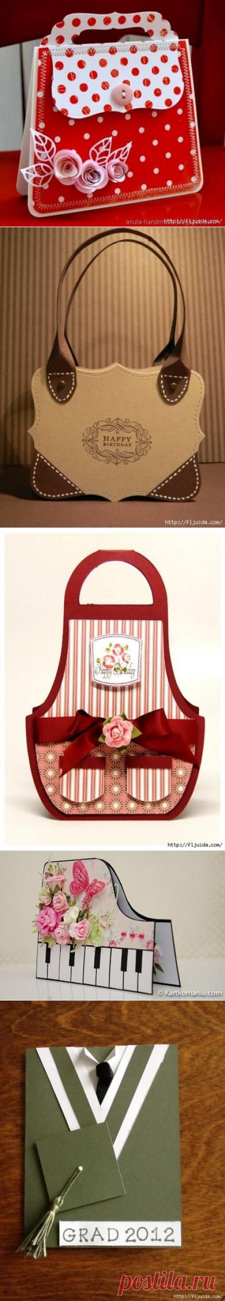 Идеи оформления открыток, мастер-класс / Бумага и карандаши (скрапбукинг, оригами, и т.д.) /