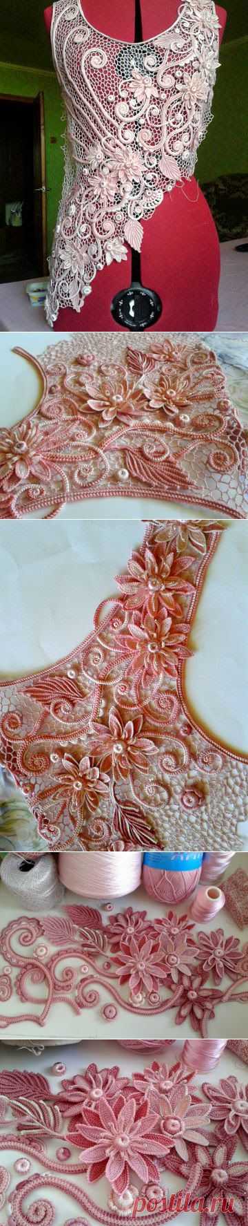 Irish crochet &: Марина Шеина "Энигма"