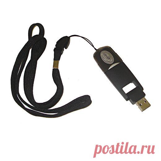 Флешка с доступом по отпечаткам пальцев SECURITY 16ГБ  - 4000 руб