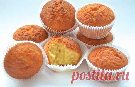 Кексы без яиц - кулинарный рецепт на Повар.ру