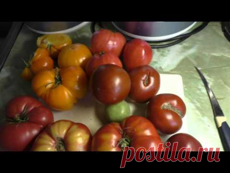 Томаты (помидоры) - сравнения сортов по вкусу.
