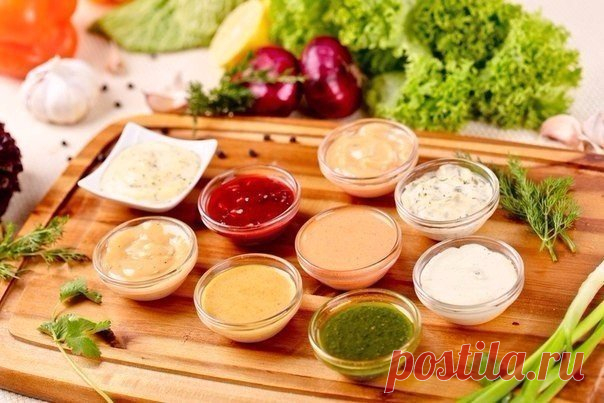 😋 10 вариантов разных соусов / Коллекция поделок