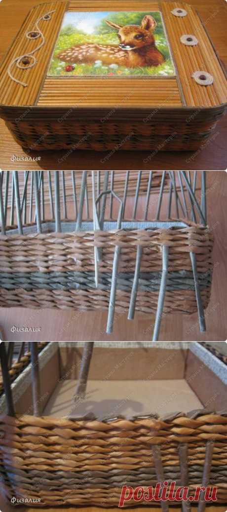 Мастер-класс по изготовлению шкатулки.