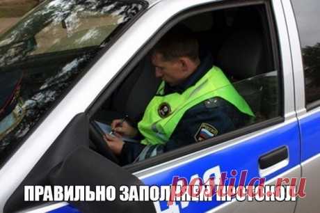 Как правильно заполнять протокол