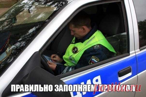 Как правильно заполнять протокол