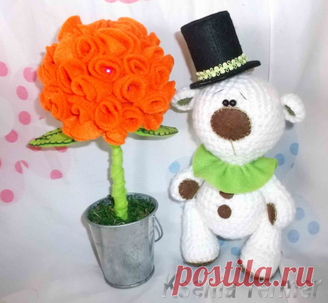 Небольшой мастер-класс мишки